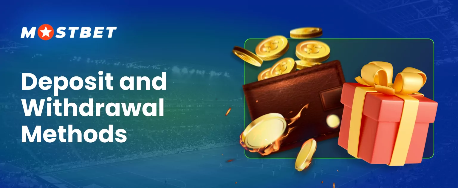 All information about deposit and withdrawal bonuses at Mostbet